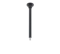 Pack Of 2 x Tracking Lighting Black DuoLine Track Suspension Set Matt 120mm Trio