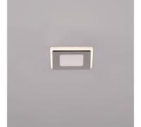 Trio Lighting Nimbus LED recessed IP44 8.5x8.5cm 830 chrome
