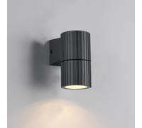 Trio Lighting Parana outdoor wall lamp, anthracite, height 11 cm, metal
