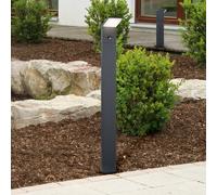 Trio Lighting PEARL LED sensor path light, height 50 cm, anthracite metal, IP54