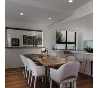 Trio Lighting Rila round LED recessed spotlight, white