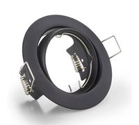 Trio Lighting Round Jura recessed light in black