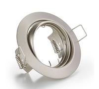 Trio Lighting Round Jura recessed light in matt nickel