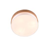 Trio Lighting Seasons ceiling lamp wood/white Ø 50 cm