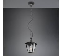 Trio Lighting VENTA outdoor hanging light, black, 17 x 17 cm, metal, IP44