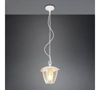 Trio Lighting VENTA outdoor hanging light, white, 17 x 17 cm, metal, IP44