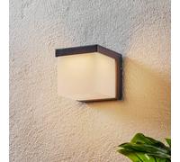 Trio Lighting Yangtze LED outdoor wall light, anthracite
