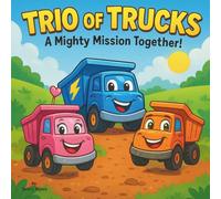 Trio of Trucks: A Mighty Mission Together!: Children's Storybook| A Fun & Colorful Tale of Teamwork, Friendship, and Determination| Trucks| Adventure| 30 Pages| For ages 3-8 (Childrens Books)