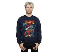 Trio Pose Sweatshirt Marvel Comics Navy S