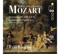 Trio Roseau - Mozart: Divertimenti KV 439b; La Clemenza Di Tito KV 621