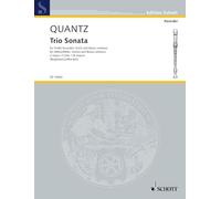 Trio Sonata C major: treble recorder (flute), violin (oboe, tenor recorder) and basso continuo.
