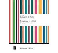 Trio Sonata in c minor for Oboe, Bassoon & Basso Continuo (Score & Parts) (Universal Oboe Edition)