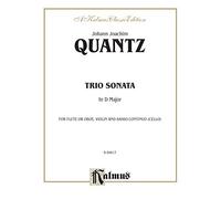Trio Sonata in D Major: Kalmus Edition