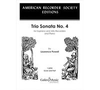 Trio Sonata No. 4. Recorder Ensemble. Set