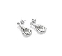 Hot Diamonds Sterling Silver Trio Teardrop Earrings