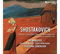 TRIO WANDERER - SHOSTAKOVICH PIANO QUINTET SEVEN ROMANCES O - CD AL - A600z