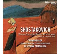 TRIO WANDERER - SHOSTAKOVICH PIANO QUINTET SEVEN ROMANCES O - CD AL - B123z