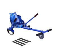 TRIOBLADE Hoverkart Galaxy Kart Attachment Adjustable Hoverboard Seat Go Kart Racer Frame Fits All Hoverboards Sizes - 6.5", 8" and 10",Pink/Blue/Purple (Galaxy Blue)