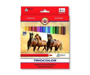 Triocolor Crayons 36 Colors Top Quality