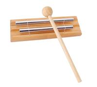 Trios 3 Tone Solos Percussion Instrument Bells Hand For Prayer Yoga Classroom Energy Aluminum Tube Chimes Three Tone Chimes Trios Energy Percussion Hand
