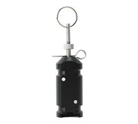 Trip Alarm Security System 360° Coverage with Trip Wire and Reusable Cartridges, Perimeter Security Early Warning Device for Camping, Garden, House and Property
