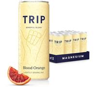 TRIP Calm Magnesium Drink, Alcohol Free Mocktail, Blood Orange, 12pack