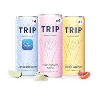 TRIP Calm Magnesium Drink, Alcohol Free Mocktail, Original Mixed, 12pack