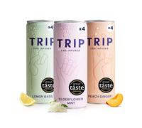 TRIP CBD Drink, Sparkling Mixed Pack Fizzy