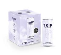 TRIP CBD Drinks Raspberry Orange Blossom 25 mg 4 x 250 ml
