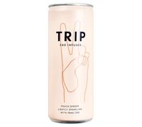 TRIP CBD Infused Peach Ginger, 250ml