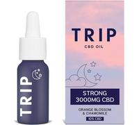 TRIP CBD Oil 3000mg (High Strength), Dream Drops, Vegan, 100% Natural, Flavoured CBD Oil Blended with MCT Coconut Oil - 30ML