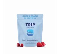 TRIP Lions Mane Mushroom Gummies, 6000mg Lion's Mane, Vegan, Raspberry, 60x | Supports Brain Health & Focus, Vegan, Non GMO Gummies