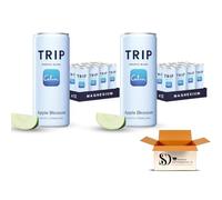TRIP Mindful Blends Variety Pack Sparkling Drinks 12 x 250ml - Magnesium, Lion’s Mane, Chamomile & Lemon Balm - Low Calorie, No Added Sugar (24. x 250ml, Apple Blossom 24 x 250ml)
