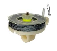 Trip Wire Alarm, Reusable Warning Line, 0.2in Outdoor Security System, Weatherproof Authentic Reel, Compact Lightweight Setup for Camping, Barn, Campground, Survival, Defense, Tent, Farm
