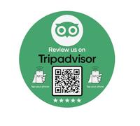 TripAdvisor NFC Review Sticker - 10 cm | Boost Ratings with a Simple Tap | Easy to Use | Waterproof & Durable | for Restaurants, Hotels, & More 10 cm