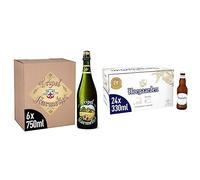 Tripel Karmeliet Belgian Craft Beer Large Bottle, 6 x 750 ml & Hoegaarden Belgian Wheat Beer Bottle, 24 x 330 ml