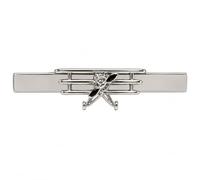 Triplane Tie Bar for Men - Onyx Art TB14 Premium Vintage Aircraft Tie Clip, Metal Necktie Bar for Pilots, Aviation Enthusiasts, Aircraft Collectors & Business Wear
