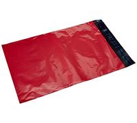 Triplast 10 x 14-Inch Plastic Mailing Postal Bag - Red (Pack of 100)