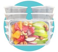 Triplast 100 x 500ml Plastic Food Containers with Lids - Microwave, Freezer & Dishwasher Safe - Airtight, BPA Free, Reusable, Recyclable - Meal Prep, Food Storage, Takeaway, Batch Cooking & Lunch Box