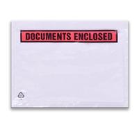Triplast 1000 x A5 Printed Document Enclosed Wallet (225 x 165 mm) | Peel & Seal Clear Plastic Envelopes/Sleeves/Pockets/Wallets | Attach Invoices, Packing Lists & Delivery Notes to Parcels