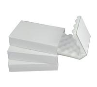 Triplast 11 x 7 x 2-Inch Medium Shell and Slide Packaging Foam Lined Insulated Protective Padded Box (Pack of 25)