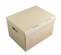 Triplast 15 x 12 x 9-Inch Archive File Storage Removal Office Cardboard Box with Lids and Handles (Pack of 5)