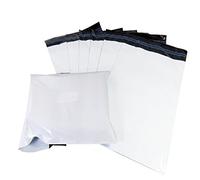 Triplast 18 x 24-Inch Plastic Mailing Postal Bag - White (Pack of 100)