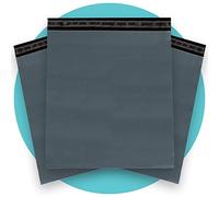 Triplast 21 x 24-Inch Plastic Mailing Postal Bag - Grey (Pack of 100)