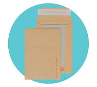 Triplast 250 x A6 C6 Manilla Hard Board Back Envelopes (162x114mm) - Cardboard Backed Mailers with Peel & Seal Strip - Rigid Do Not Bend Envelopes for Mailing Posting Shipping & Storing Documents