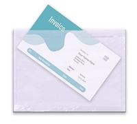 Triplast 3000 x A5 Plain Document Enclosed Wallet (225 x 165 mm) | Peel & Seal Clear Plastic Envelopes/Sleeves/Pockets/Wallets | Attach Invoices, Packing Lists & Delivery Notes to Parcels