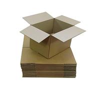 Triplast 342 x 242 x 145mm Single Wall 13.5x9.5x5.7" Shipping Mailing Postal Cardboard Boxes (Pack of 25)