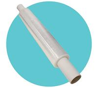 Triplast 1 Roll x 400mm Extended Core Clear Pallet Stretch Wrap | Extra Long Roll, 17mu Thick | Shrink Wrap, Cling Film, Plastic Wrap | Packaging for Removals, Industrial & Warehouse Use