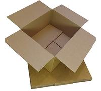 Triplast 432x254x140mm Medium Single Wall 17x10x5.5" Shipping Mailing Postal Cardboard Boxes (Pack of 50)