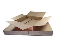 Triplast 442 x 342 x 66mm Large Single Wall 17.5x13.5x2.6" Shipping Mailing Postal Cardboard Boxes (Pack of 75)